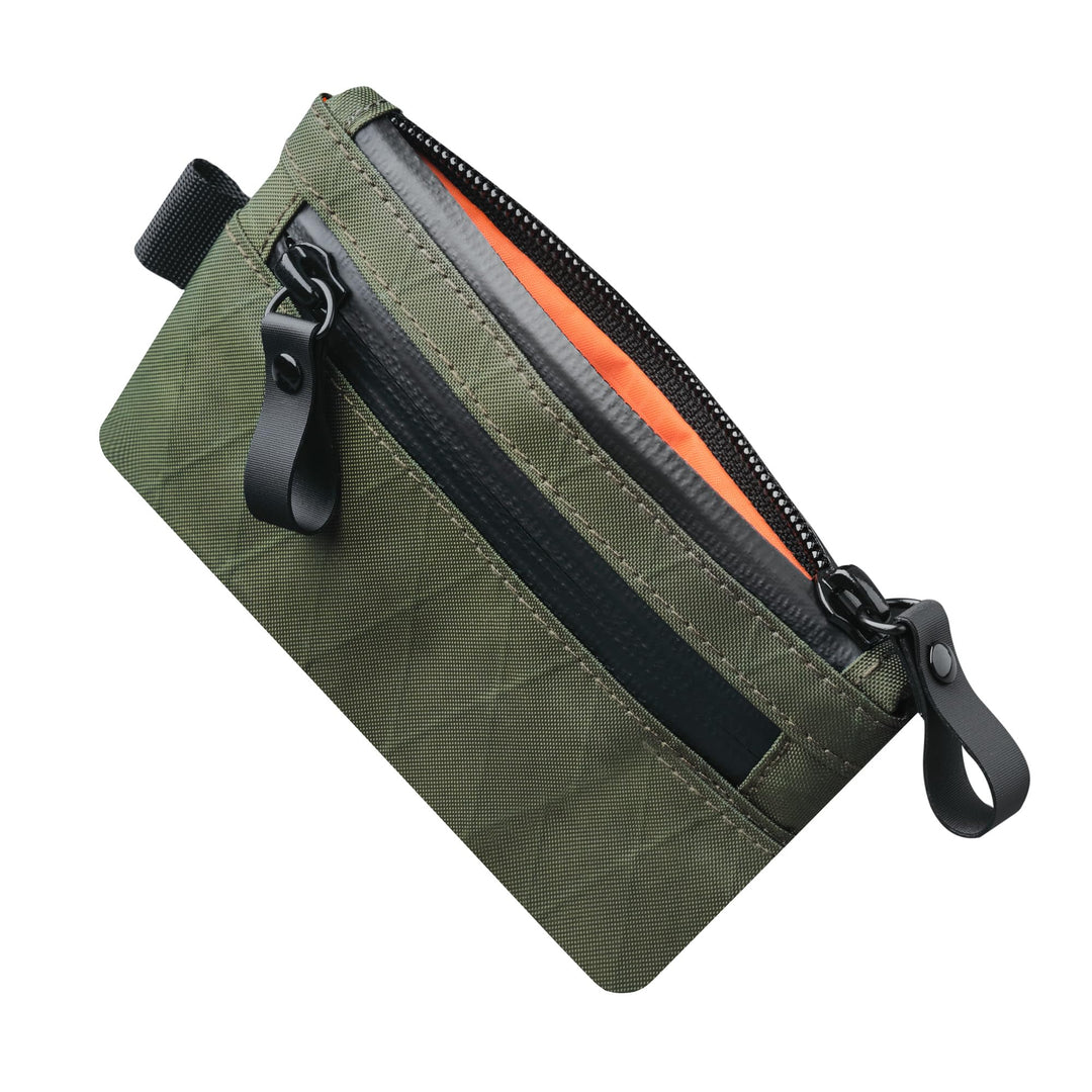 ALPAKA Zip Pouch X-Pac - RFID-Blockierung Kleines Bargeld und Karten Zip Wallet mit Carbon Neutral,