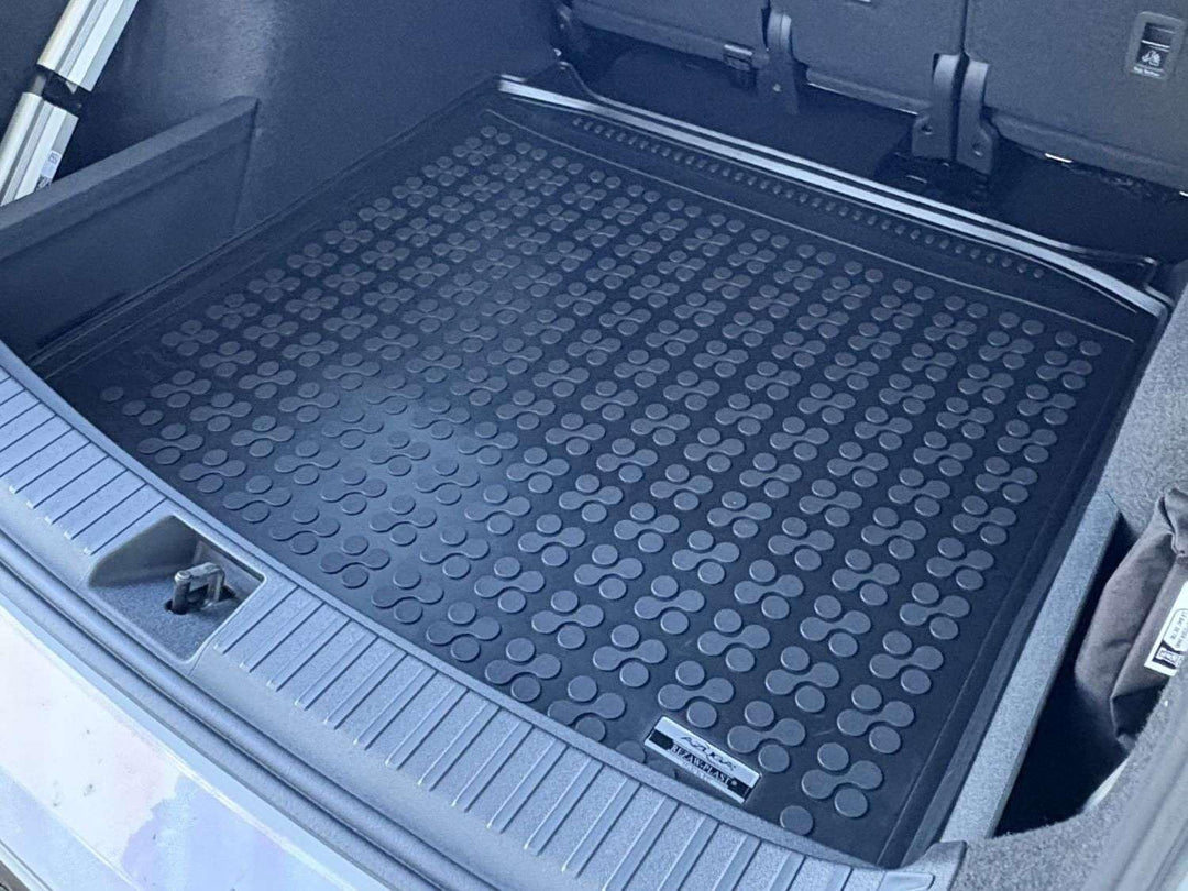 AZUGA Gummi Kofferraumwanne Premium Antirutsch passend für Skoda Kodiaq II ab 12/2023 5-Sitzer mit v