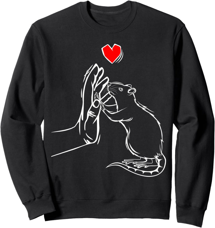Ratten Hausratten Ratte Kinder Mädchen Jungen Sweatshirt