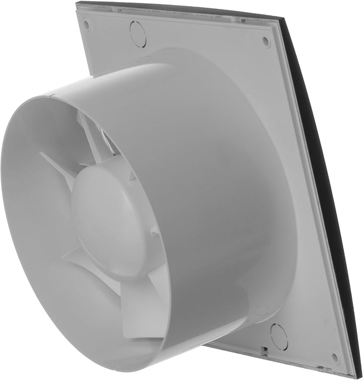 Steinberg14 Abluftventilator 125mm Anthrazit Badlüfter Fan - Ventilator zur Belüftung in Bad und WC