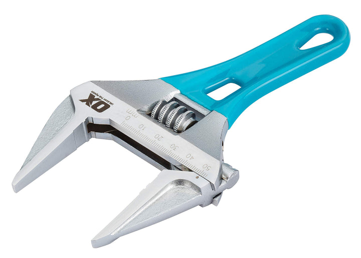 OX Pro Series Adjustable Stubby Wrench Extra Wide Jaw 7” (180mm) 7” (180mm) Slim, 7” (180mm) Slim