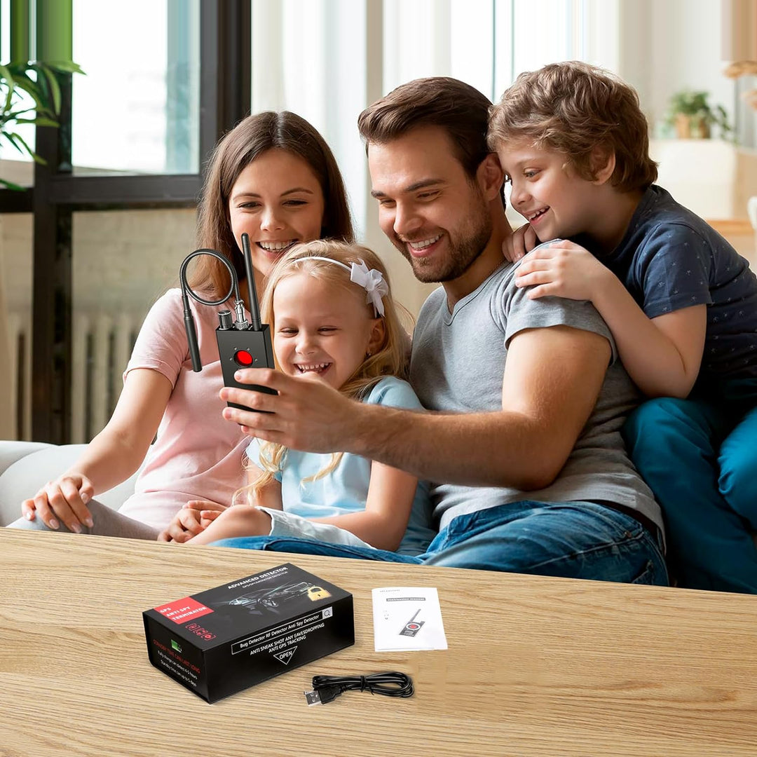 Menborn Wanzen Detektor, Hidden Camera Detector, GPS Spy Finder, Versteckte Kamera Detektor für GSM