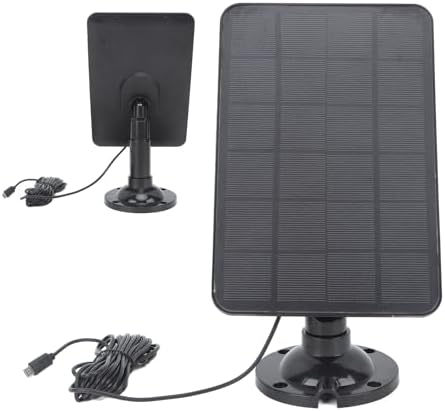SUNGOOYUE Kamera-Solarpanel-Ladegerät, 10 W, 5 V, Micro-USB, Monokristallines Silizium, Solar-Ladepa