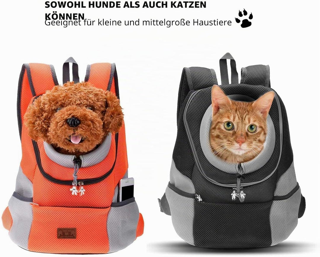 PETCUTE Rucksack für Haustier haustiertragetasche Rucksack Haustier Tasche für Hunde Airline Genehmi