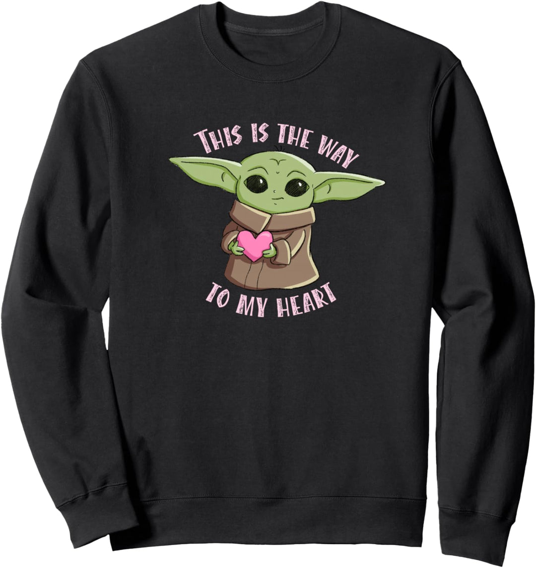 The Mandalorian the Child This is the Way to My Heart Sweatshirt