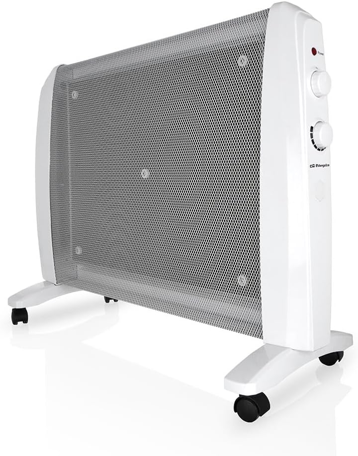 Orbegozo RM 2010 - MICA-Heizstrahler, 2000 W, Umkippschutz, einstellbares Thermostat, verbraucht kei