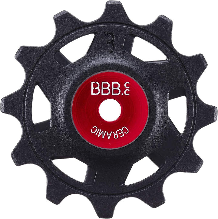 BBB Cycling Fahrradumwerfer Riemenscheibe Keramik 12-T 14-T hintere Stützräder Roller Urban Rennrad