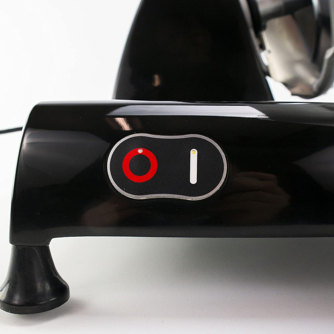 Berkel RL 250 schwarz Profi-Ausschnittmaschine, 250 mm, Aluminium, Schwarz, Weinfassholzbrett, manue