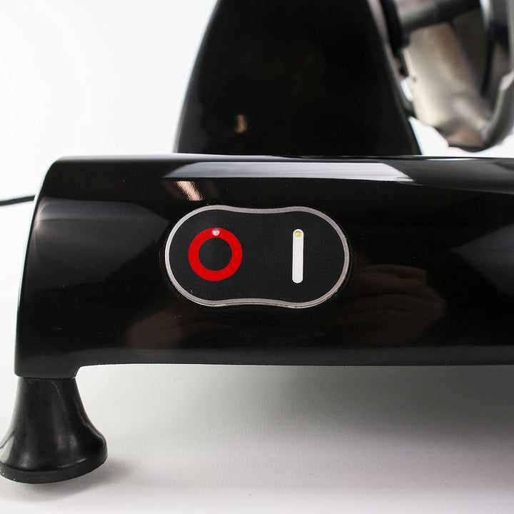 Berkel RL 250 schwarz Profi-Ausschnittmaschine, 250 mm, Aluminium, Schwarz, Weinfassholzbrett, manue