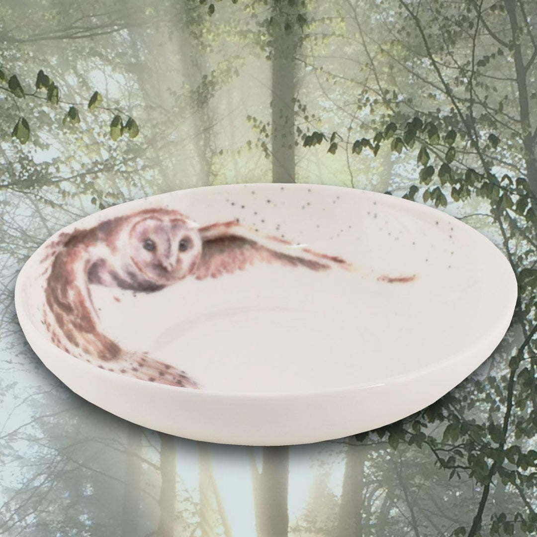 Wrendale Designs Porzellan Pasta- & Suppenteller Eule ca. 22cm D Royal Worcester tiefer Suppen-Telle