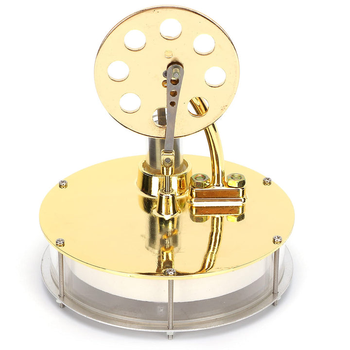 Zerodis Tieftemperatur-Stirlingmotor, Kryogener Stirlingmotor, Mini-Modell mit Zinklegierungskonstru