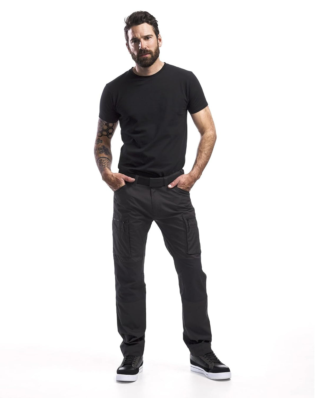 Blåkläder 14591845 Diensthose Stretch, Dunkelgrau / Schwarz, C60 Dark Gray / Black C60, Dark Gray /