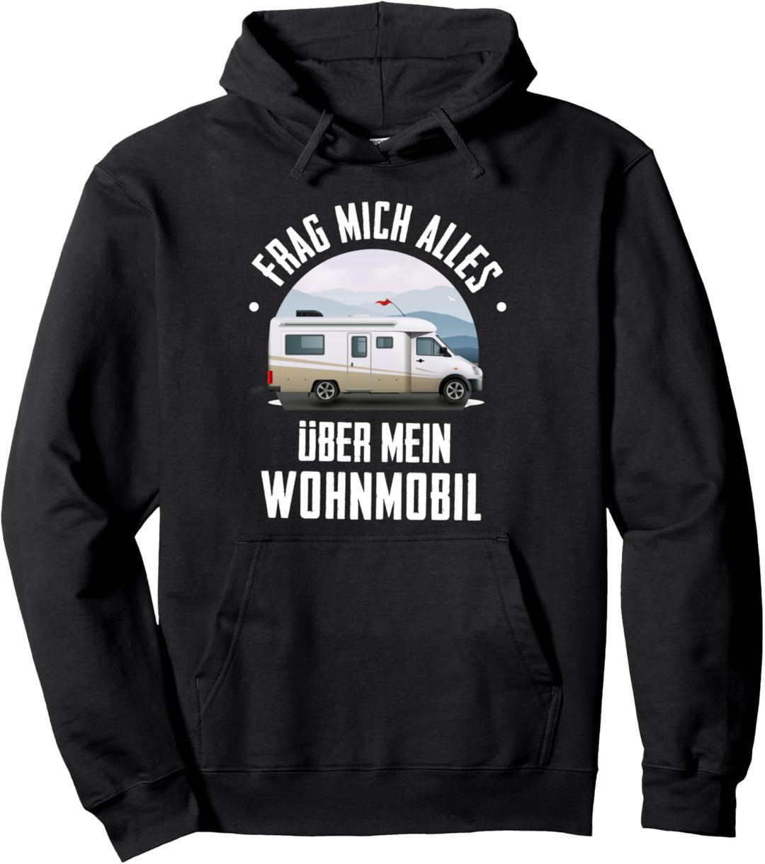 Frag mich alles über mein Wohnmobil Geschenk Pullover Hoodie