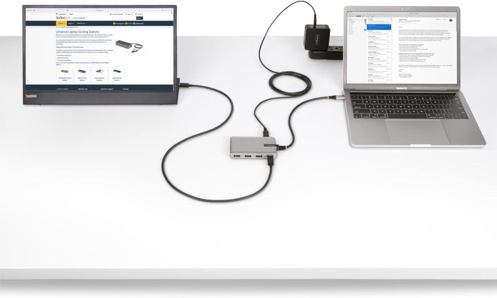 StarTech.com 4-Port USB-C Hub with DP Alt Mode Video Output 4K 60Hz 3x USB-A 1x 100W Power Delivery