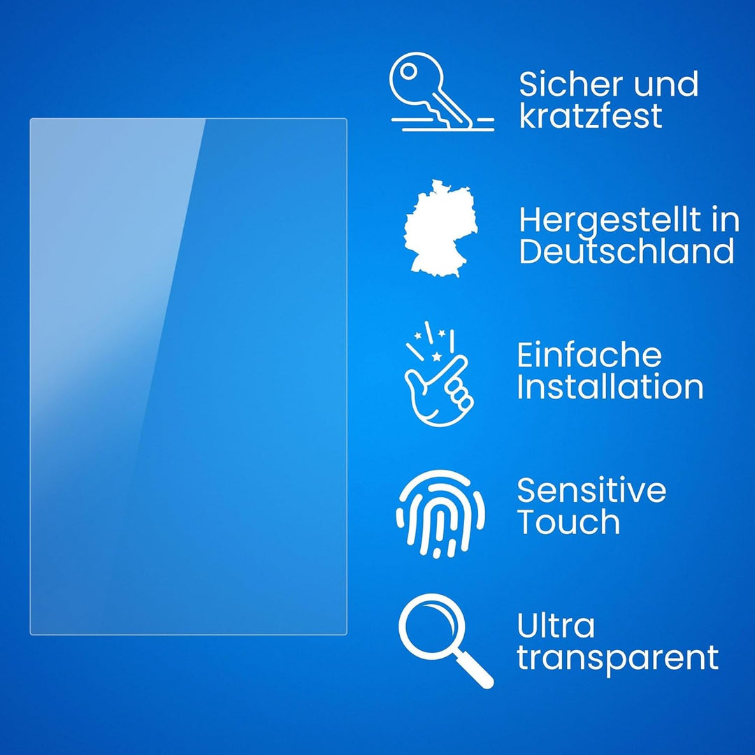 atFoliX Schutzfolie kompatibel mit Huion Kamvas Pro 24 4K Folie, ultraklare FX Displayschutzfolie (2