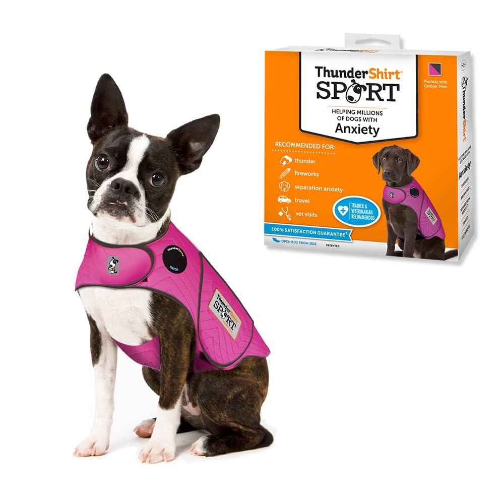 Thundershirt Hundebekleidung Thundershirt Hunde-Angstjacke, Fuchsia, Grösse XS Fuchsia X-Small, Fuch