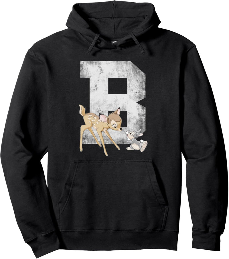 Disney Bambi College White Pullover Hoodie