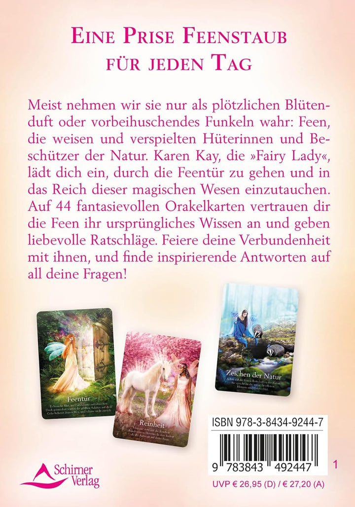 Orakel der Feen: Set mit Buch und 44 Karten, Taschenbuch