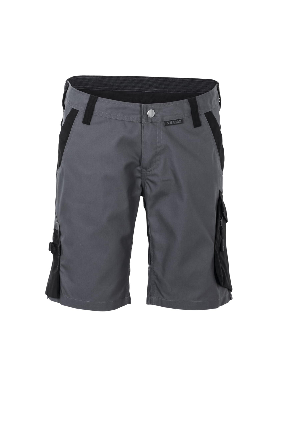 Planam Norit Damen Shorts in vielen Farben und Allen Grössen Grau/Schwarz XS, Grau/Schwarz XS