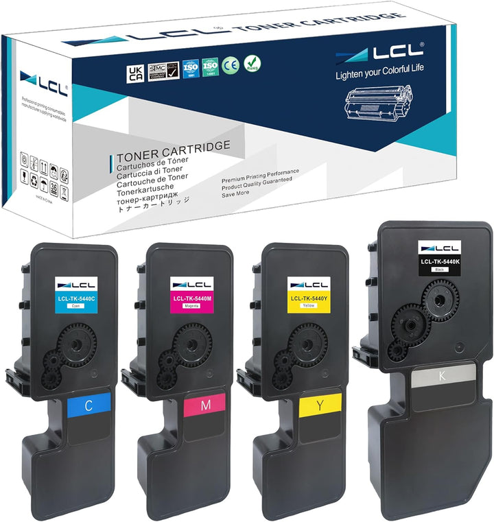 LCL TK5440 Toner kompatibel für TK-5430 TK-5440 TK-5440K TK-5440C TK-5440M TK-5440Y TK-5430K TK-5430