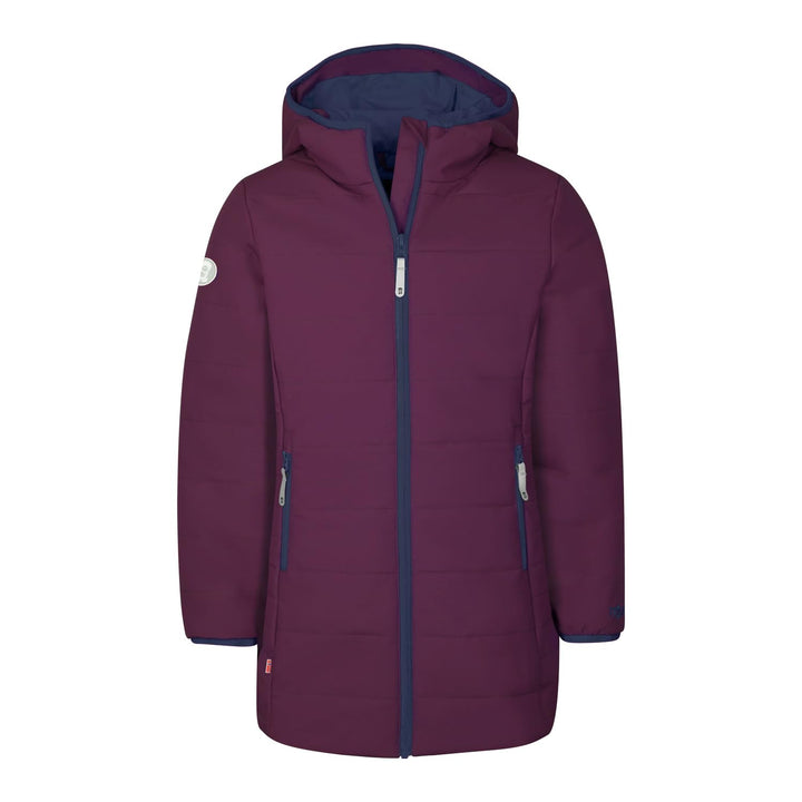 Trollkids Mädchen Wintermantel Winterjacke Stanavanger 116 Pflaume/Marine, 116 Pflaume/Marine