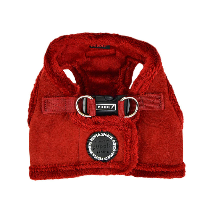 Puppia Terry Harness B Weinrot S Hundegeschirr - 60 g S rot, S rot
