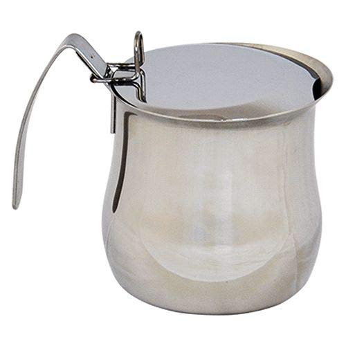 Gewölbte Milchflaschen mit Deckel (6 Tassen)