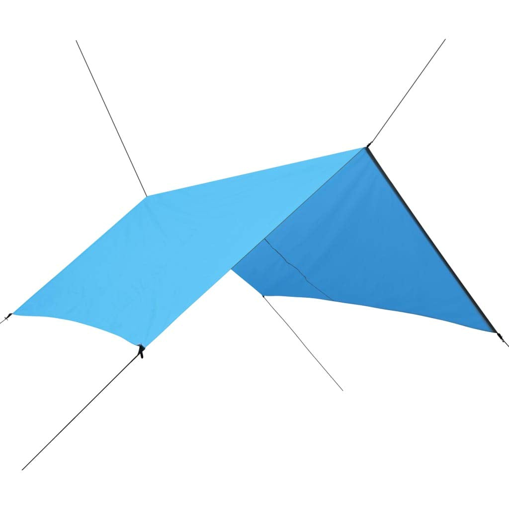 Susany Outdoor Tarp Zeltplane Sonnensegel Camping Zelt Plane für Outdoor 3 x 2,85 m Blau, Blau