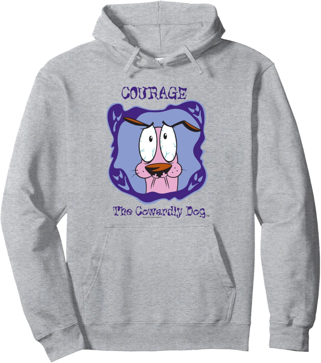 Courage the Cowardly Dog Courage The Cowardly Dog Pullover Hoodie