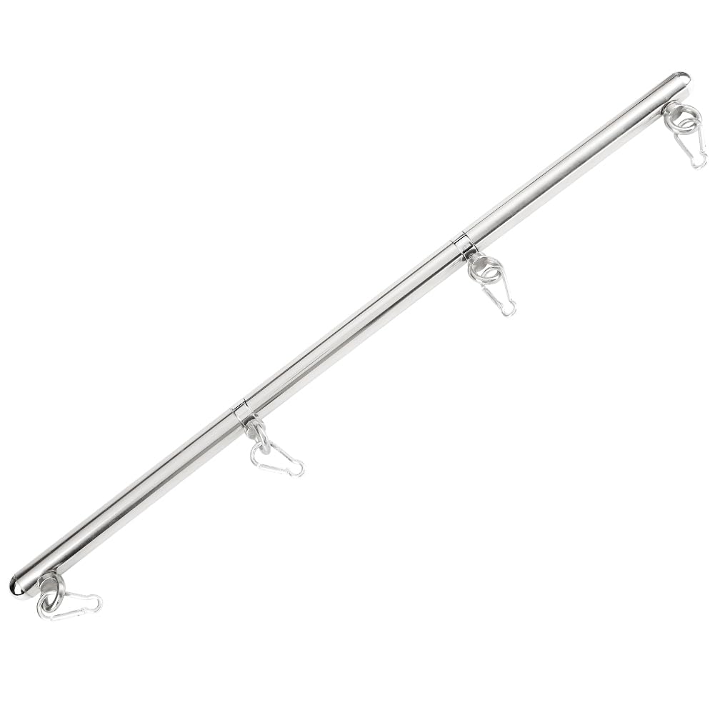 PENJOY Edelstahl verstellbare Pilates Spreizstange Set - Sporthilfe Training Yoga Stretching Bars Gy
