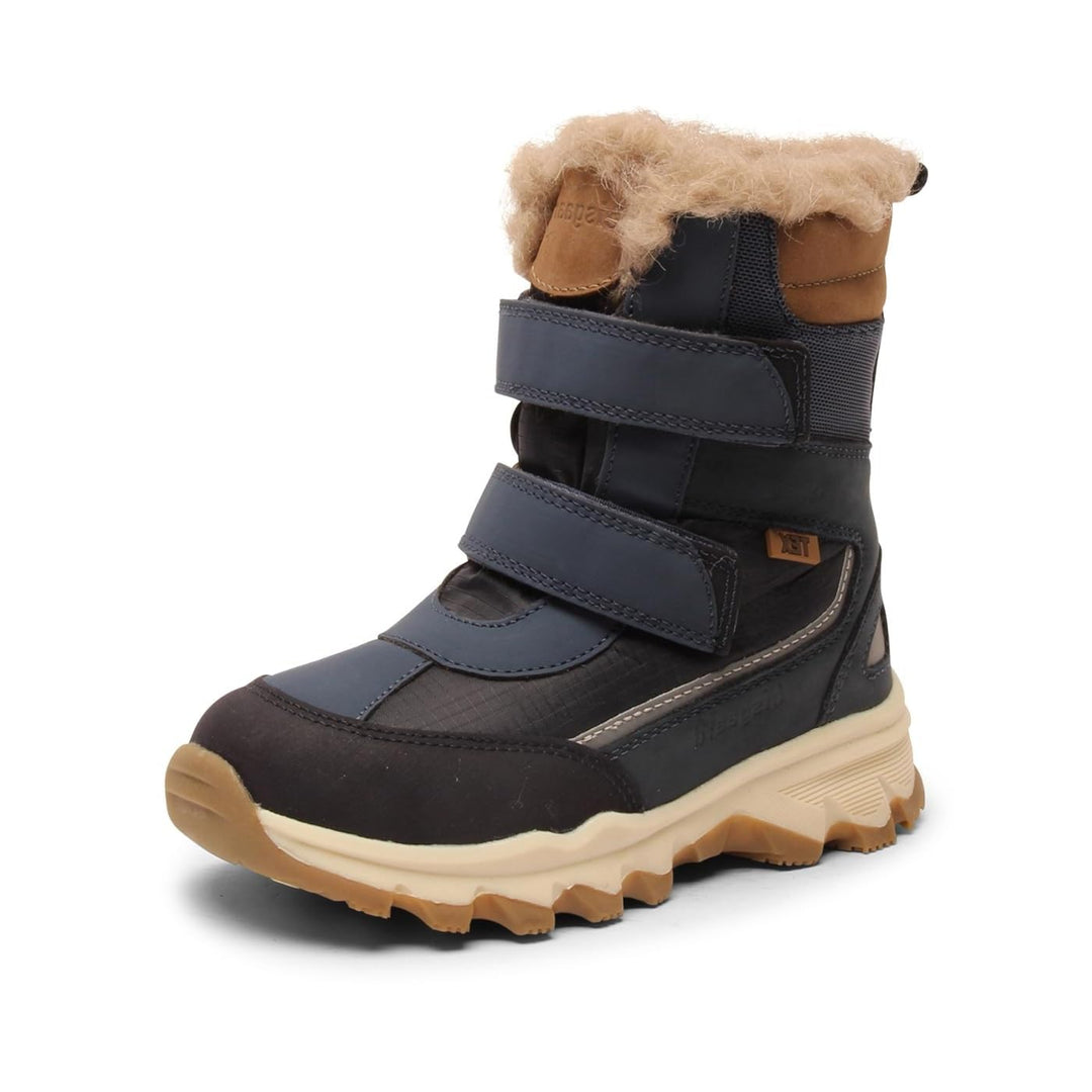 Bisgaard Unisex Schlupfstiefel in blau-kombi 26 EU Blau Kombi, 26 EU Blau Kombi