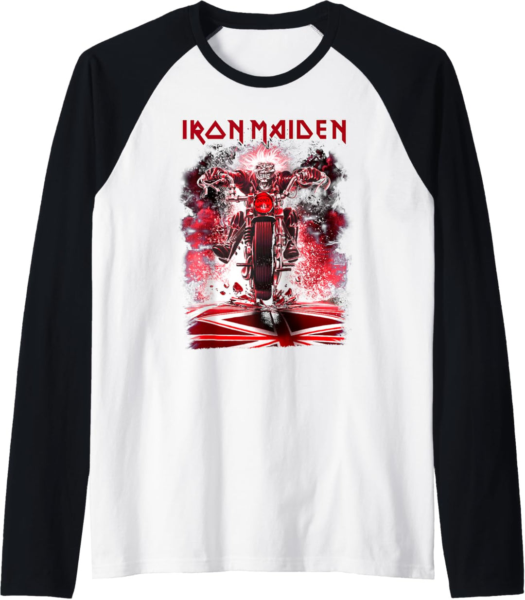 Iron Maiden - Eddie Bike Raglan