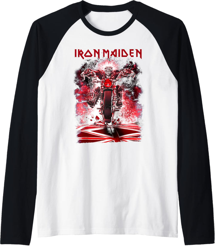 Iron Maiden - Eddie Bike Raglan