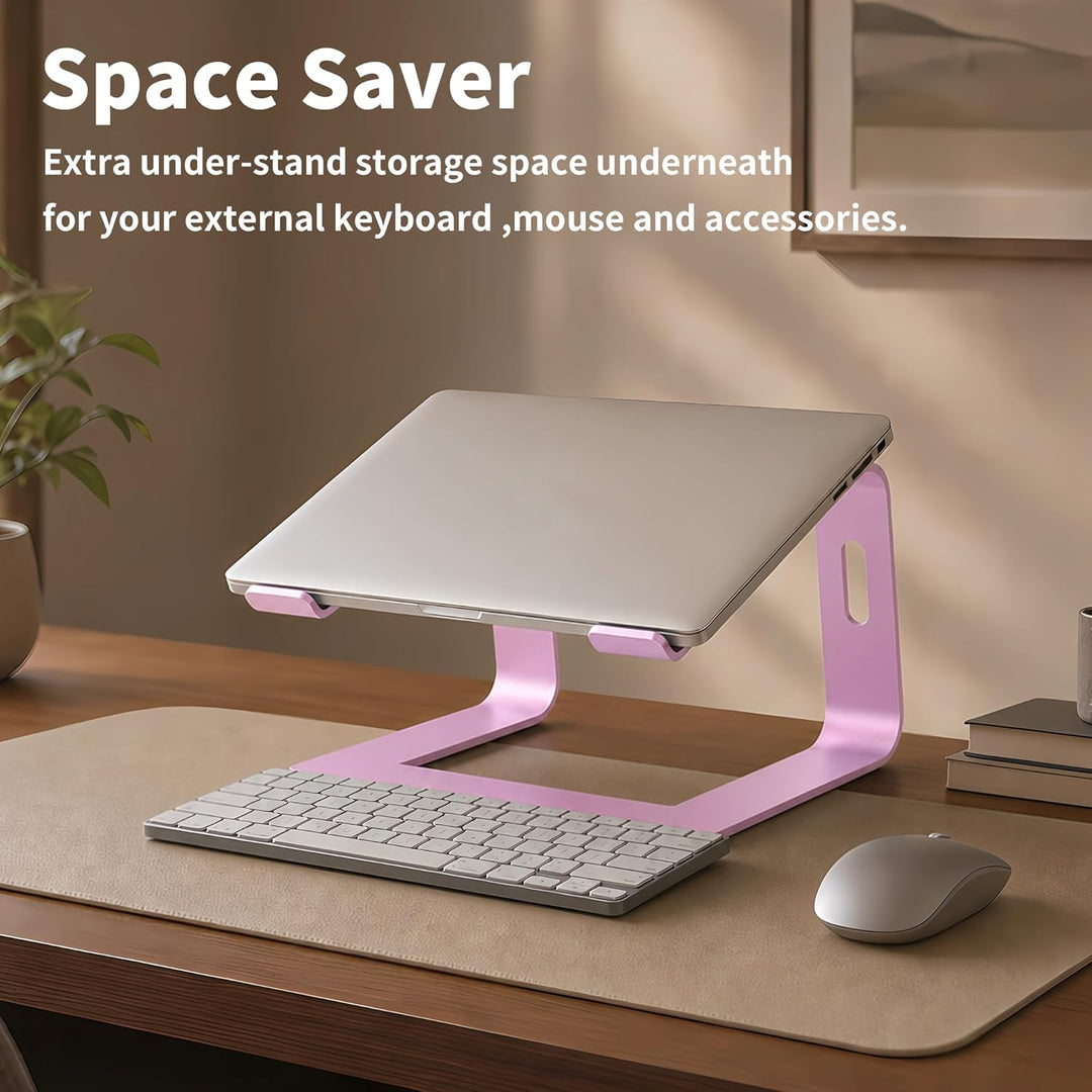 Orionstar Laptop Ständer, Ergonomischer Laptop Stand für Schreibtisch, Aluminium Laptop Halterung mi