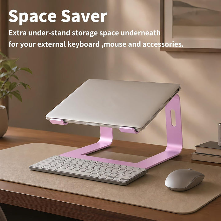 Orionstar Laptop Ständer, Ergonomischer Laptop Stand für Schreibtisch, Aluminium Laptop Halterung mi