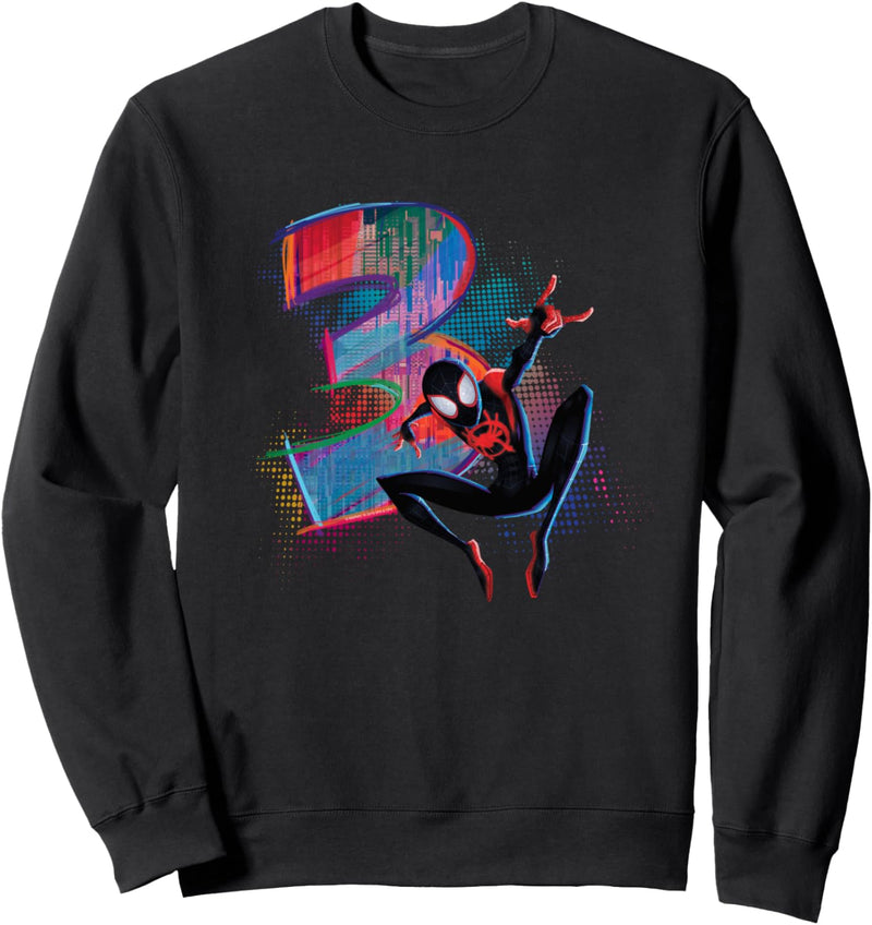 Marvel Spider-Man Miles Morales 3rd Birthday Graphic Sweatshirt