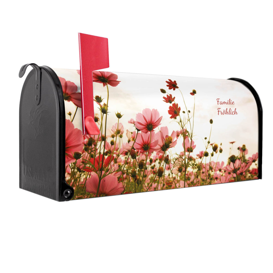 banjado® Amerikanischer Briefkasten individualisiert - US Mailbox/Letterbox mit Motiv Schmuckkörbche