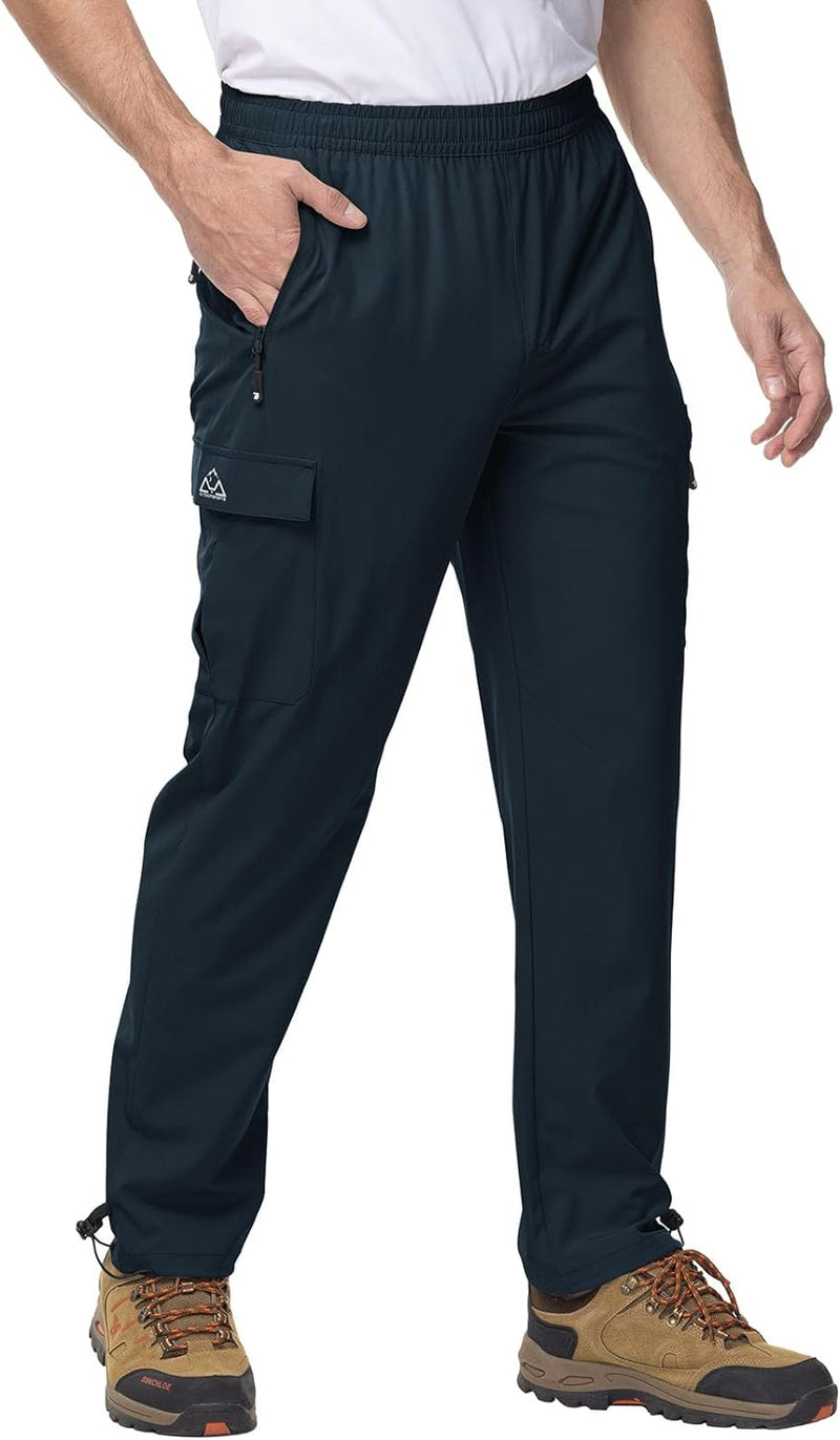 YSENTO Herren Wanderhose Outdoorhose Trekkinghose Sommer Leichte Atmungsaktiv Schnell Trockend Funkt