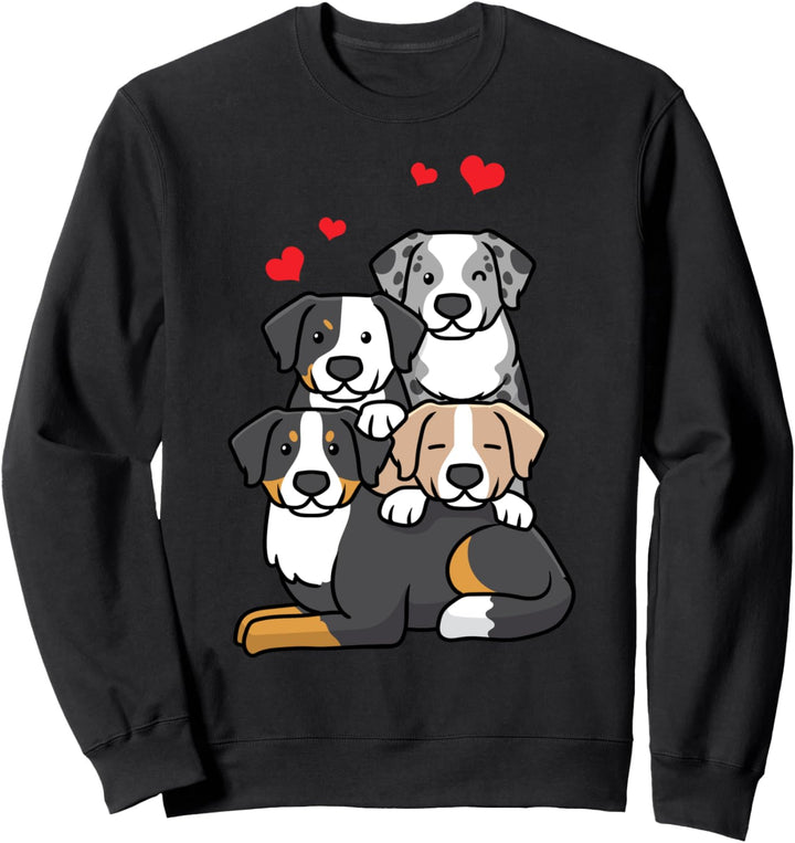 Berner Sennenhund Hund lustig Hundefan Bernedoodle Sweatshirt