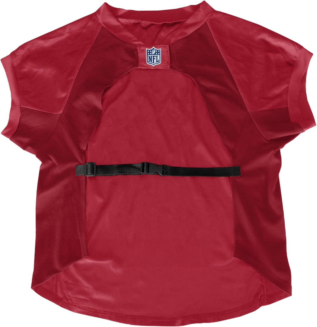 Littlearth Unisex-Erwachsene NFL Tampa Bay Buccaneers – neues Logo Stretch Haustiertrikot für grosse