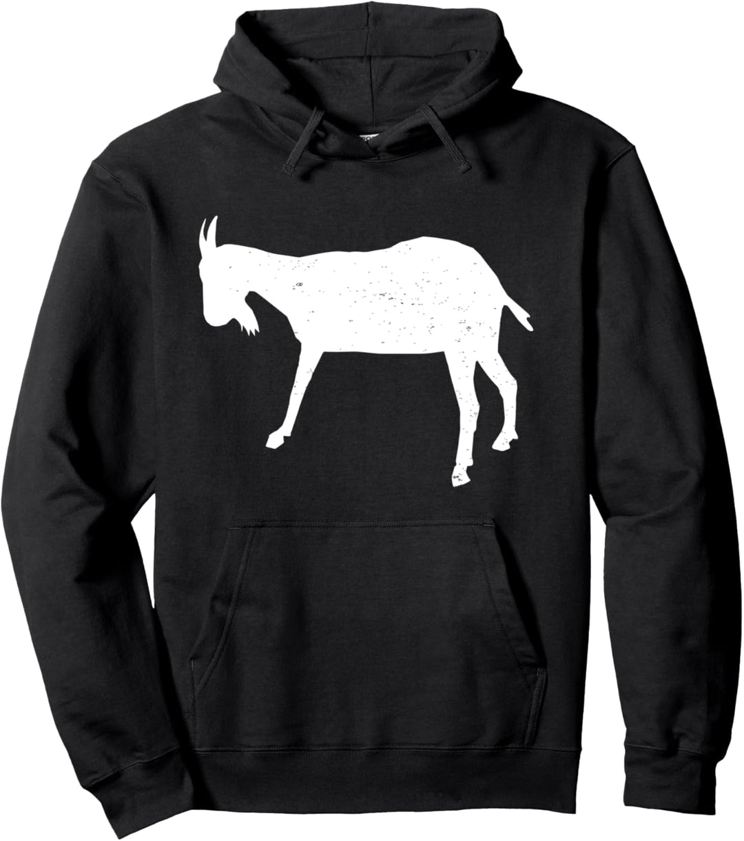 Ziege Tierfreund Tierliebe Bauernhof Tier Hoodie Pullover Hoodie