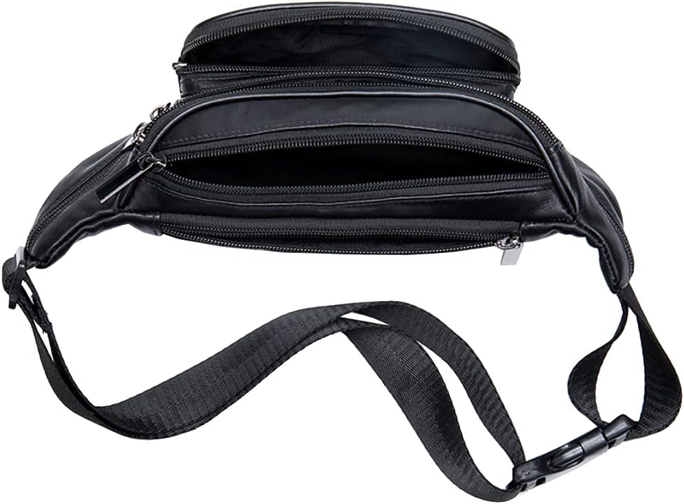 Hebetag Herren Bl1144 Gepäck-Kuriertasche 21 (L) x 3 cm (D) x 13 cm (H) #01schwarz, 21 (L) x 3 cm (D