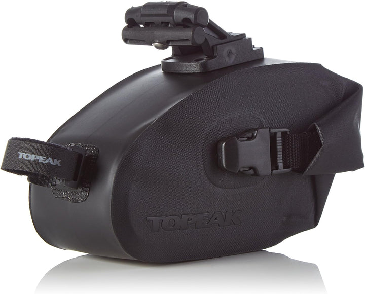 TOPEAK Satteltasche Wedge DryBag, Black Medium (8.5 x 11.5 x 11 cm, 1 L) Schwarz, Medium (8.5 x 11.5