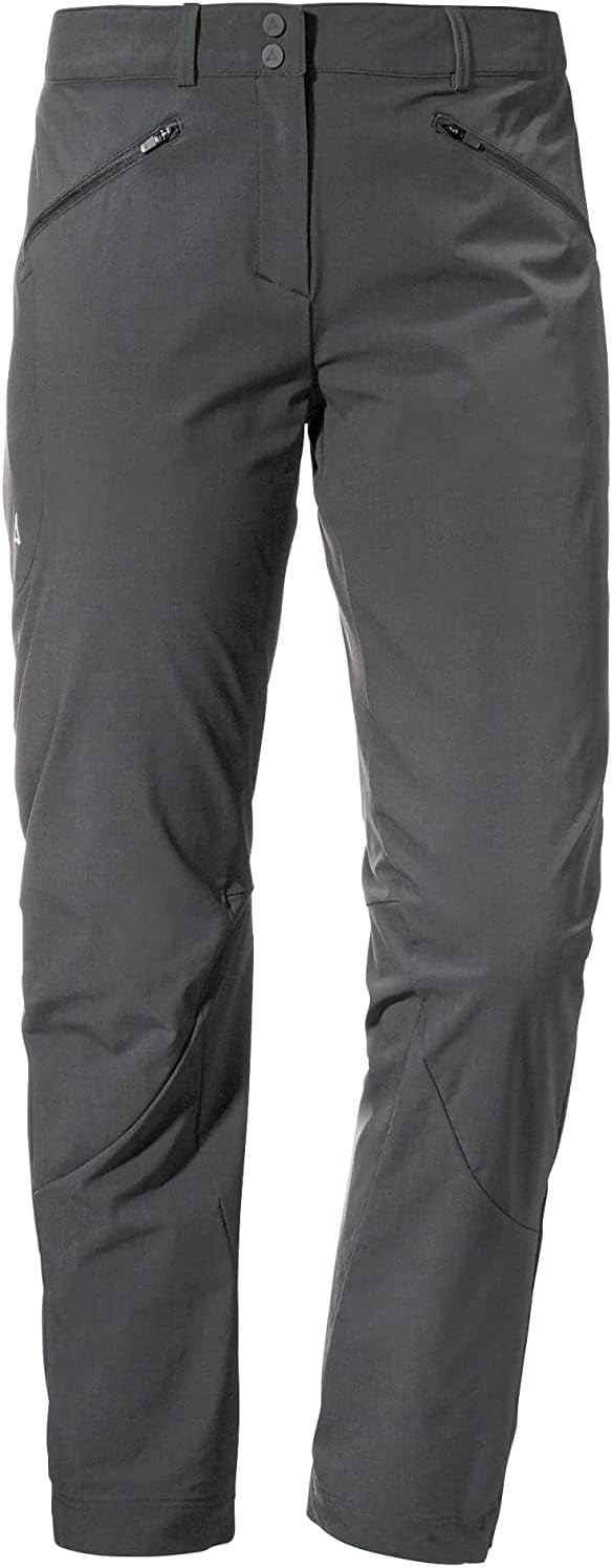 Schöffel Damen Pants Hestad L, robuste, schnell trocknende Outdoor Hose, Damen Hose mit bequemer Pas