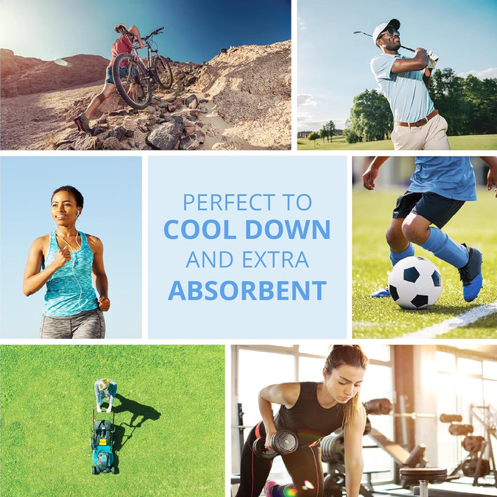 FROGG TOGGS Chilly Pad Sofort kühlendes Handtuch, perfekt für den Einsatz jederzeit, wenn Sie Schwit