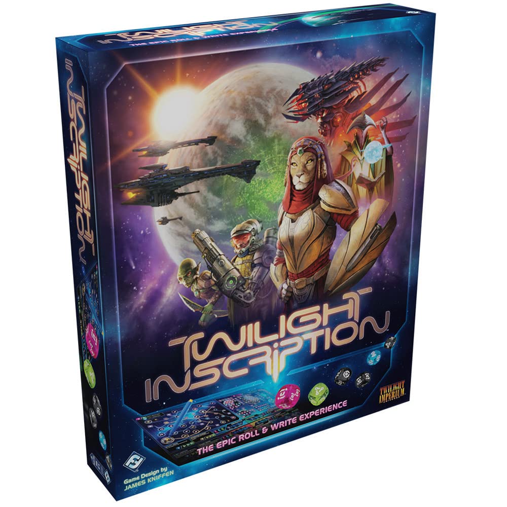 Fantasy Flight Games Twilight Inscription Brettspiel, ab 14 Jahren, 1-8 Spieler, 90-120 Minuten Spie
