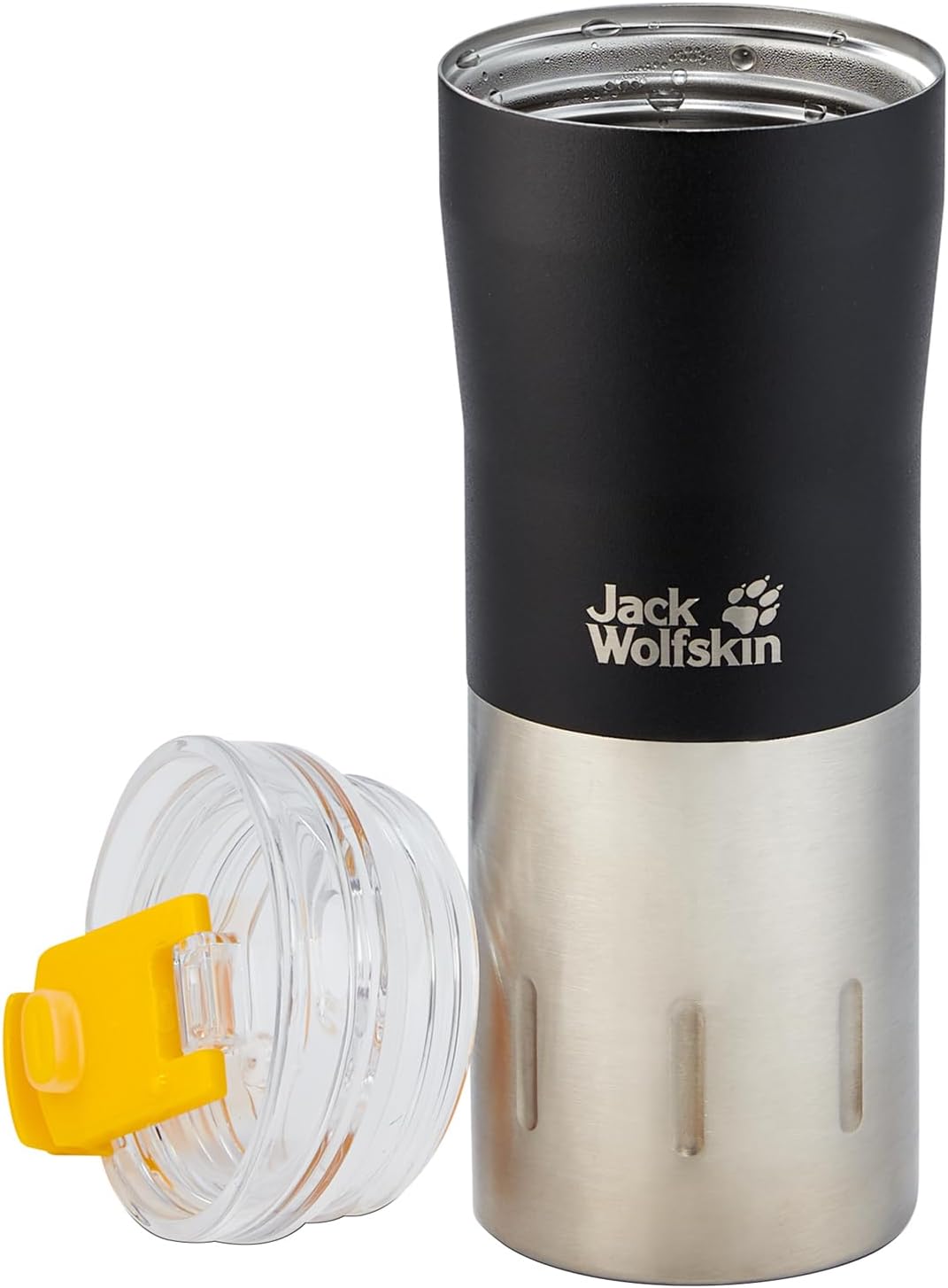 Jack Wolfskin KARIBA 0.5 Isolierbecher, Black, ONE SIZE, 1 Stück (1er Pack) Schwarz Einheitsgrösse,