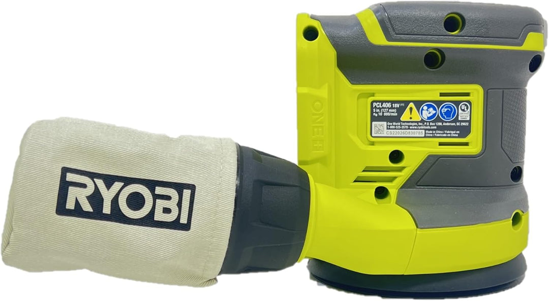 Ryobi One+ Exzenterschleifer, 18 V, 12,7 cm
