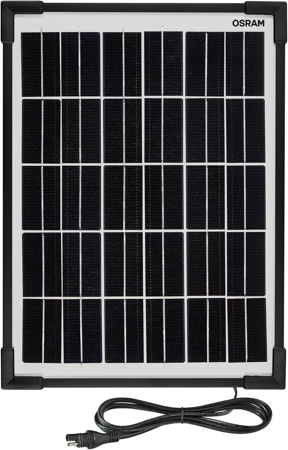 OSRAM BATTERYcharge SOLAR 10W, Solar-Batteriewartungsgerät, 12V Batterieladung, 10W