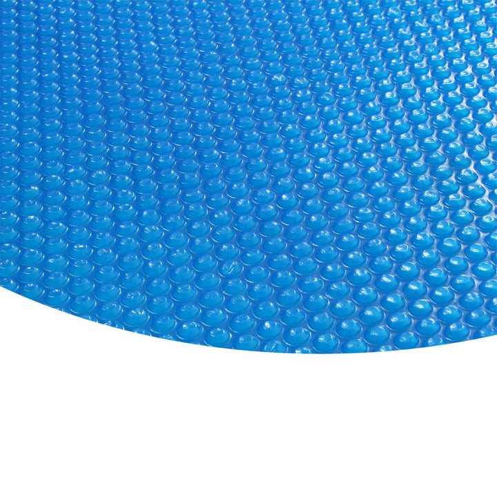 Zelsius Solarfolie, rund | Ø 3,6 m | blau | 400µ | Noppenfolie, schwimmend | Poolabdeckung, Solar Fo
